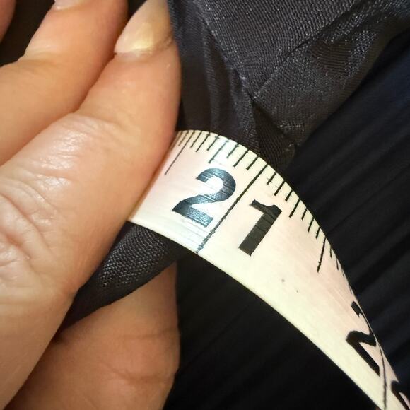 BL-NK London | Black and Gray Long Sleeve Maxi Shirtdress | Large - Picture 7 of 7